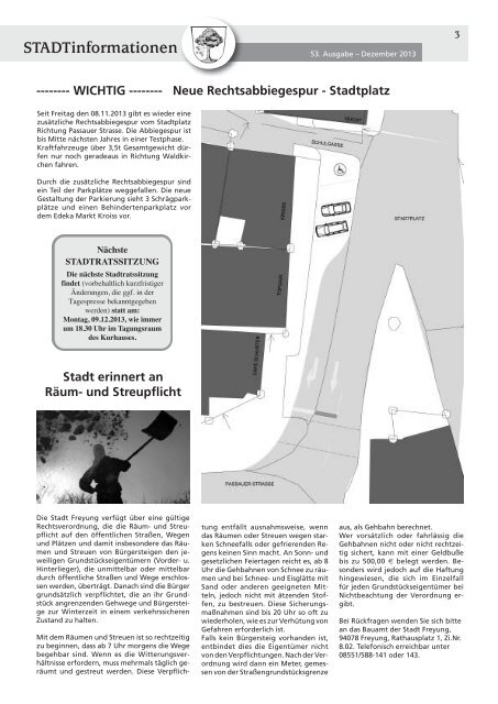 53. Ausgabe - Dezember 2013 - Stadt Freyung