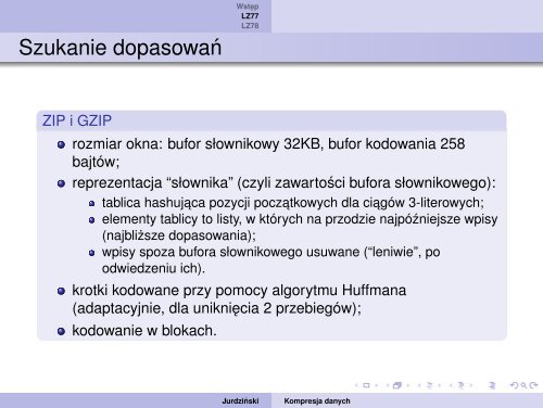 Wyklad 5 (kodowanie słownikowe)