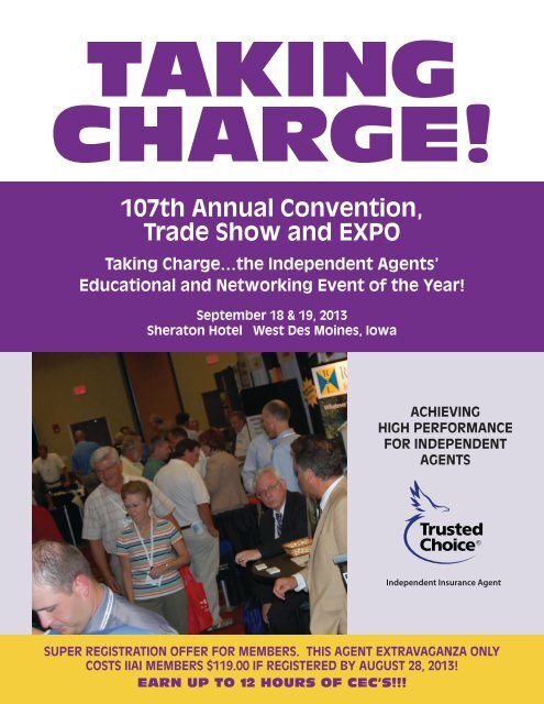 Convention Brochure - Independent Insurance Agents of Iowa, Inc.