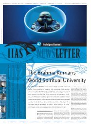 The Brahma Kumaris World Spiritual University - IIAS