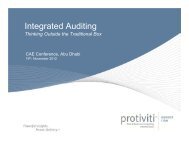Integrated Auditing