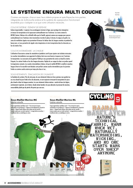 Endura: Vêtements Cycliste AW2014