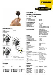 Bauform T8 - Banner Engineering