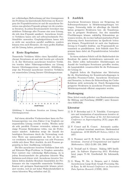 Ausnutzung von Mehrkernpotenzialen durch asynchrone Iterationen