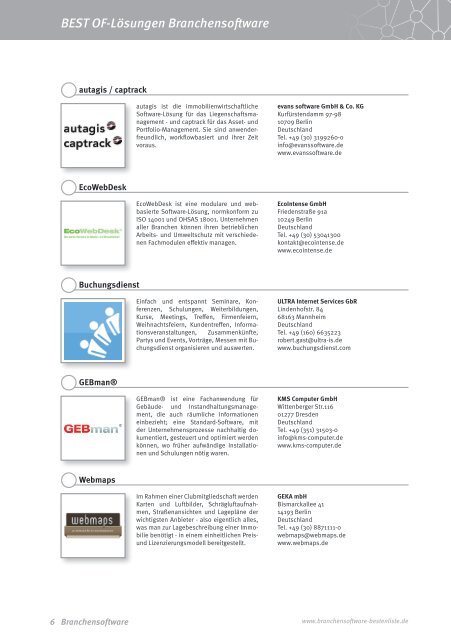 innovativsten Lösungen für den Mittelstand. - ProSeS BDE GmbH