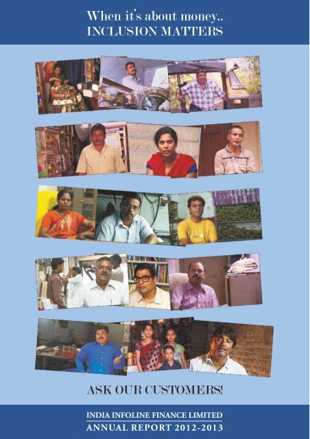 Annual Report 2012-13 - India Infoline Finance Limited