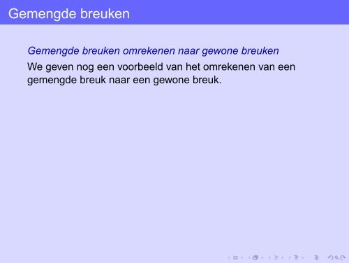 Breuken vereenvoudigen