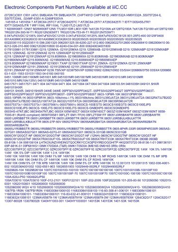 Electronic Components Part Numbers Available at iiiC.CC