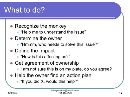 Monkey Management for Project Teams PDF - Libsyn
