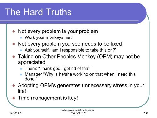 Monkey Management for Project Teams PDF - Libsyn