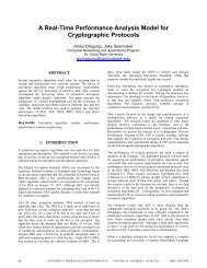 A Real-Time Performance Analysis Model for Cryptographic Protocols
