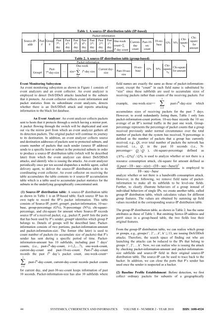 A DoS/DDoS Attack Detection System Using Chi-Square Statistic ...