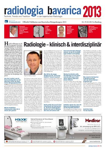 Radiologie – klinisch & interdisziplinär - European-Hospital