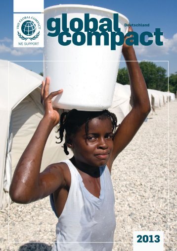 Global Compact Deutschland 2013 - Jahrbuch