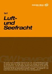 Luft- und Seefracht