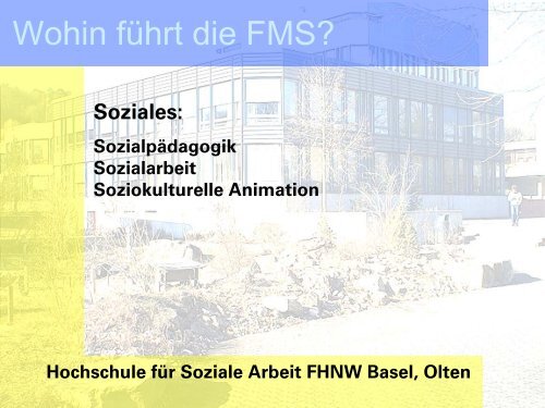 Präsentation FMS für Sekundarschulen BL - Gymnasium Liestal