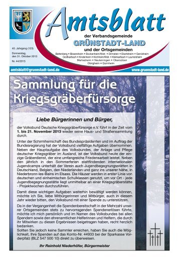 KW 44 Gruenstadt.pdf - Verbandsgemeinde Grünstadt-Land