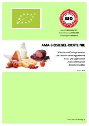AMA-Biosiegel-Richtlinie Version 2014 - AMA-Marketing