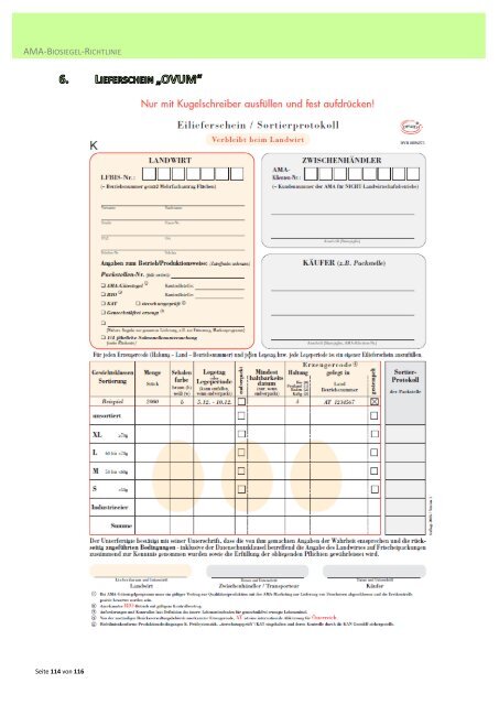 AMA-Biosiegel-Richtlinie Version 2014 - AMA-Marketing