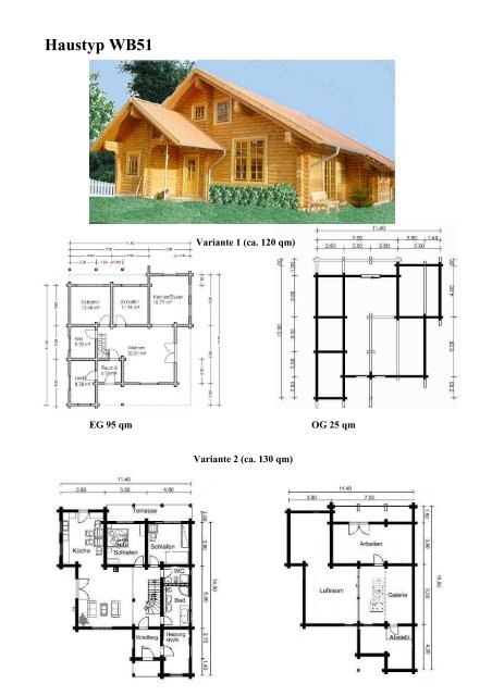 Haustyp WB05 - Blockhaus Barth