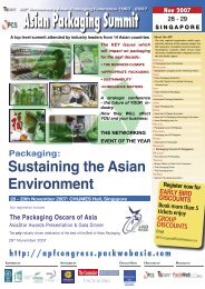 Asian Packaging Summit - Indian Institute of Packaging