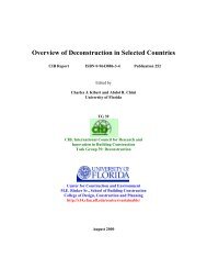 Overview of Deconstruction in Selected Countries - IIP - KIT