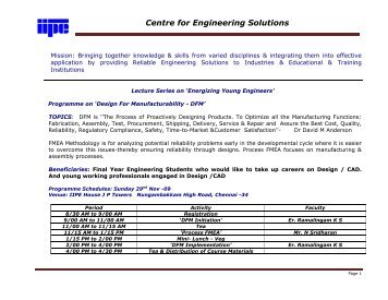 Centre for Engineering Solutions - IIPE