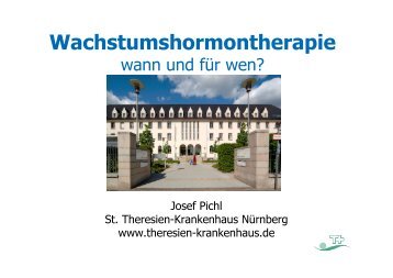 Wachstumshormontherapie