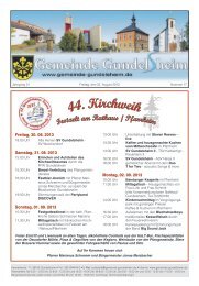 Mitteilungsblatt 17/2013 - Gemeinde Gundelsheim