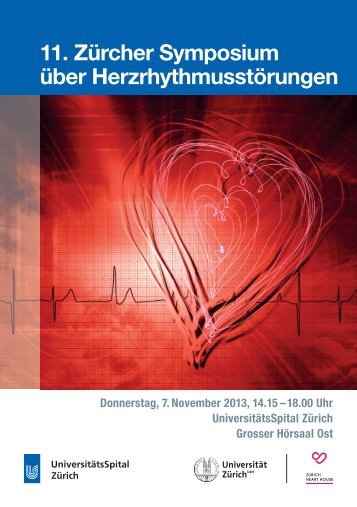 11. Zürcher Symposium über Herzrhythmusstörungen - Fortbildung