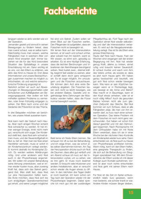 HERZBLATT - Elternvereinigung für das herzkranke Kind