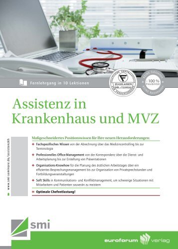 Assistenz in Krankenhaus und MVZ - IIR Deutschland GmbH