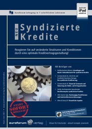 Syndizierte Kredite - IIR Deutschland GmbH