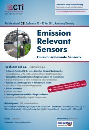 Emission Relevant Sensors - IIR Deutschland GmbH