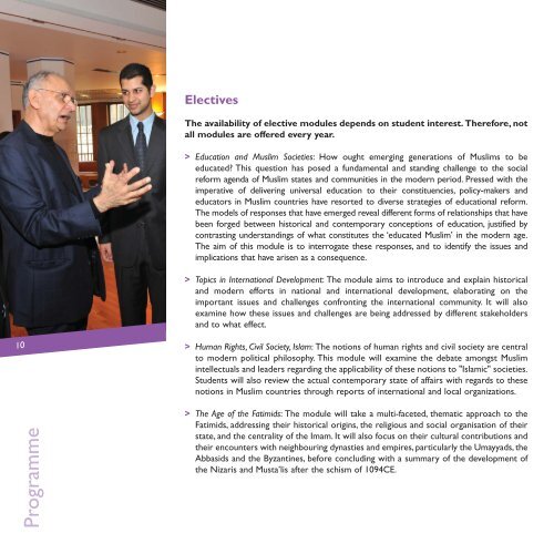 GPISH prospectus 2011_Layout 1.qxd - The Institute of Ismaili Studies