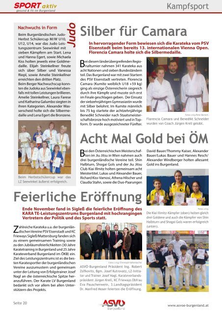 Ausgabe Dezember 2013 - ASVÖ Burgenland