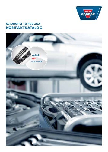 Automotive Technology Kompaktkatalog - Optibelt