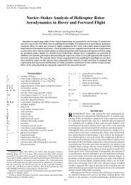 Navier-Stokes Analysis of Helicopter Rotor Aerodynamics in Hover ...