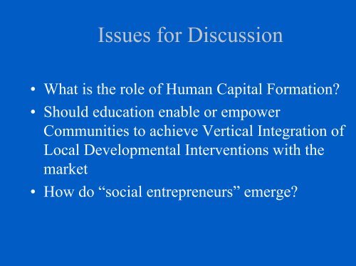 The Role of Formal and Informal Institutions in a Developing Country ...