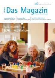 Das Magazin 2/2013 - Evangelische Heimstiftung