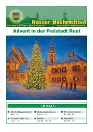 Ruster Nachrichten - Dezember 2013/3 - rust.at