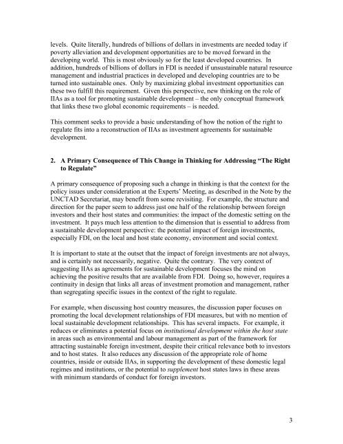 The Right of States to Regulate and International Investment Law