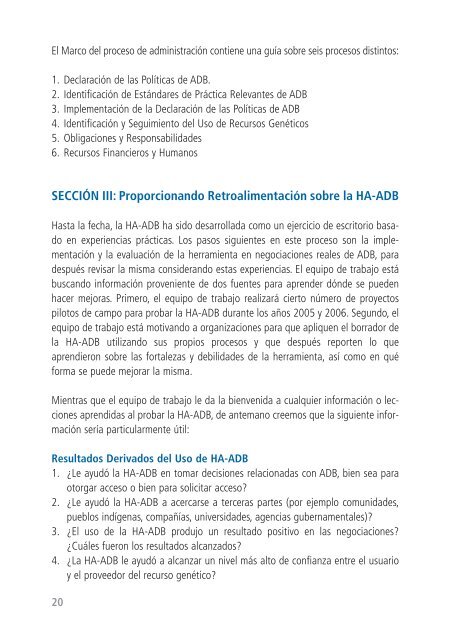 EstÃ¡ndares de PrÃ¡ctica ADB - International Institute for Sustainable ...