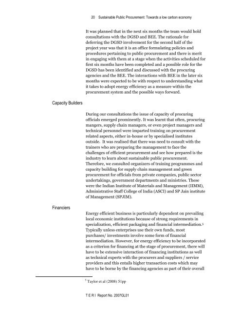 Sustainable Public Procurement: Towards a lowâcarbon economy