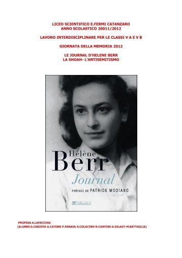 HISTOIRE DU JOURNAL - IIS âE. Fermiâ