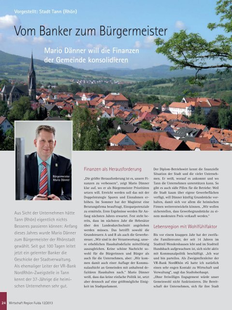 IHK Magazin Fulda 12/2013 - B4B MITTELHESSEN