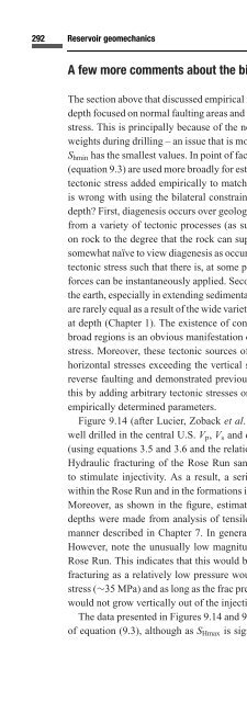 reservoir geomecanics