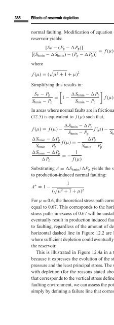 reservoir geomecanics