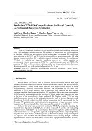 Synthesis of TiN-Si3N4 Composites from Rutile and ... - doiSerbia