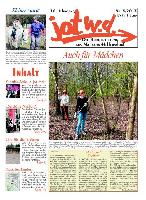 Ausgabe 5- 2013 - jot wd